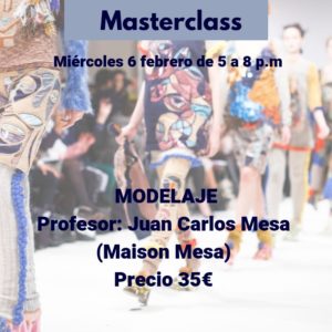 Masterclass: Modelaje
